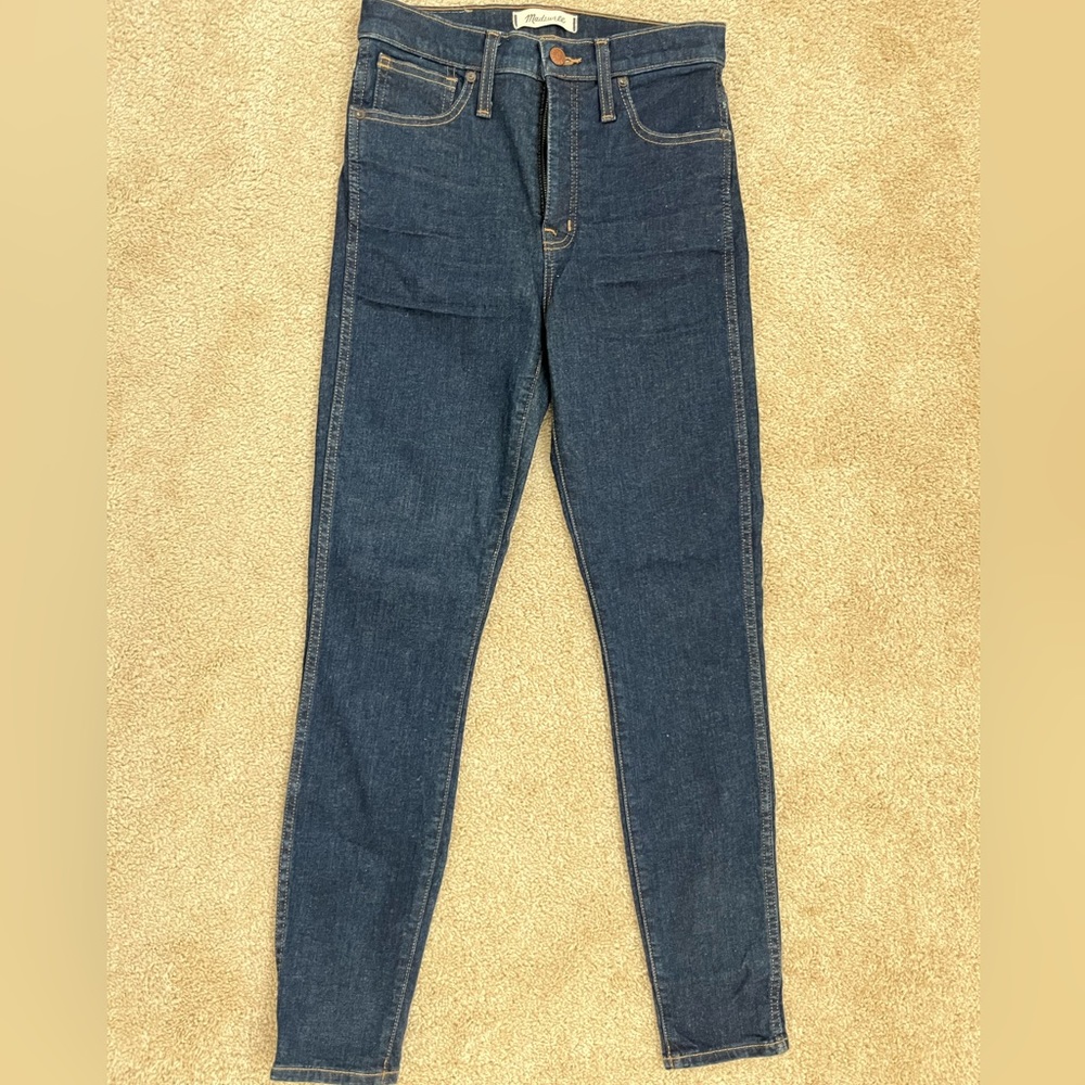 Madewell high rise skinny jeans